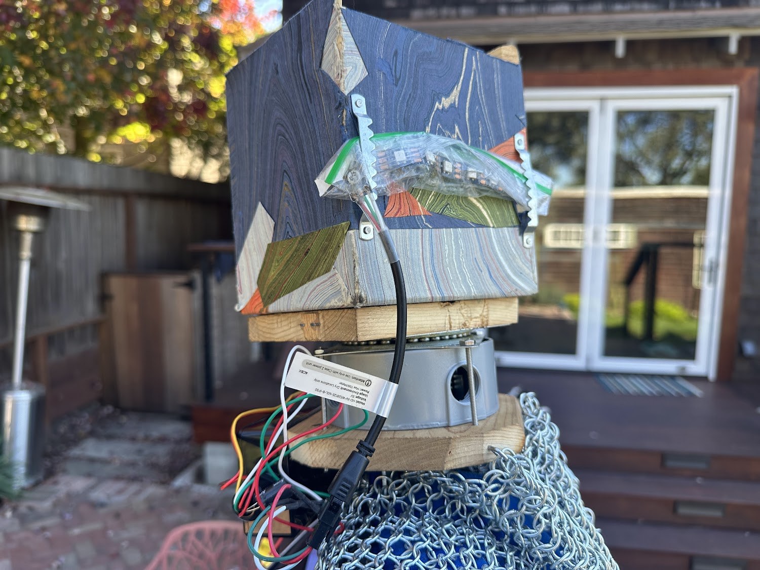 Knight head prototype in a box