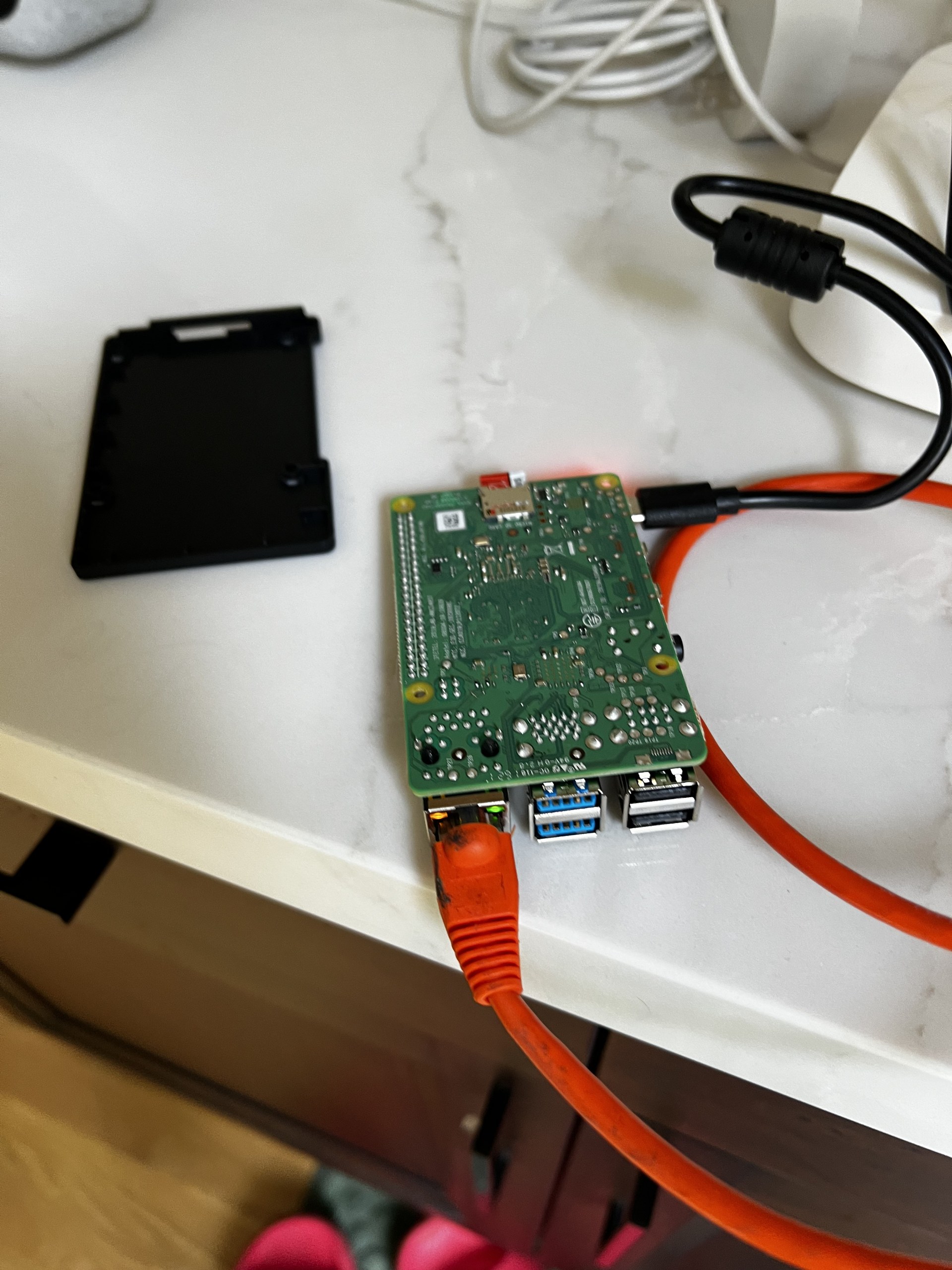 Raspberry Pi running Home Assistant