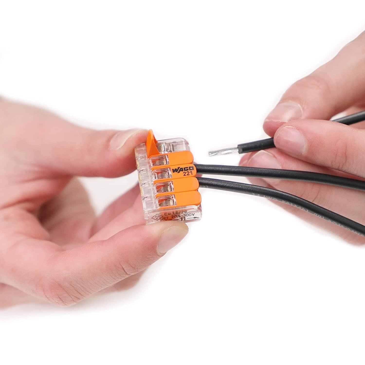 WAGO lever connector